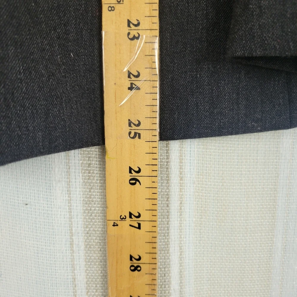 Vintage‎ Pendleton 100% Virgin Wool Blazer Suit Jacket Gray Size 10 Petite - Picture 5 of 10